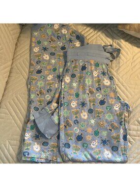 Men’s Small Pajamas Sleep Set Hanukkah Cookies Matching Set
